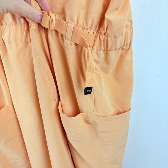 Prana Railay Pocket Orange Dress Athletic Outdoors Hiking Casual Large EUC - Picture 6 of 9